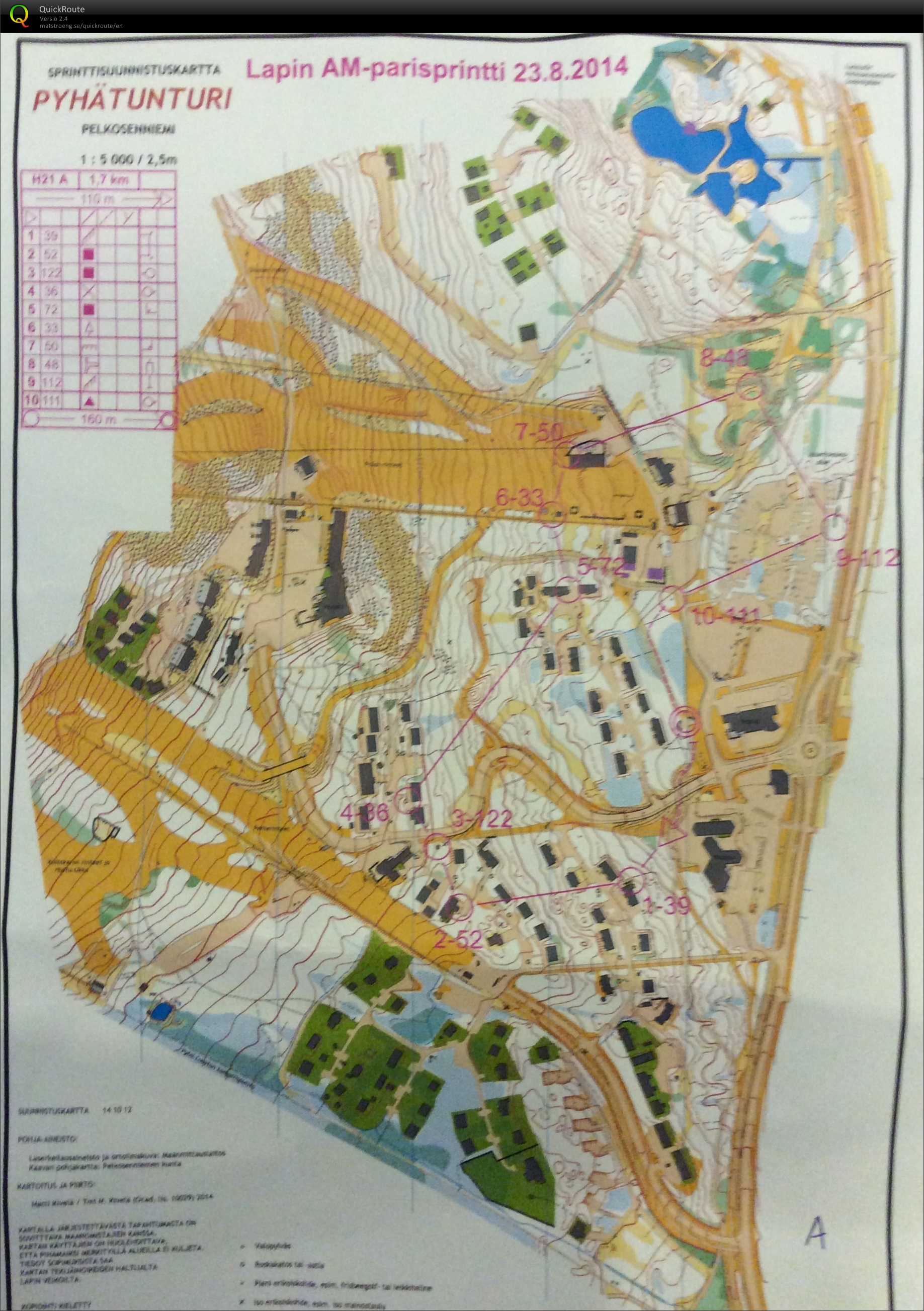 Lapin AM-Sprinttiviesti 2014 (2014-08-23)