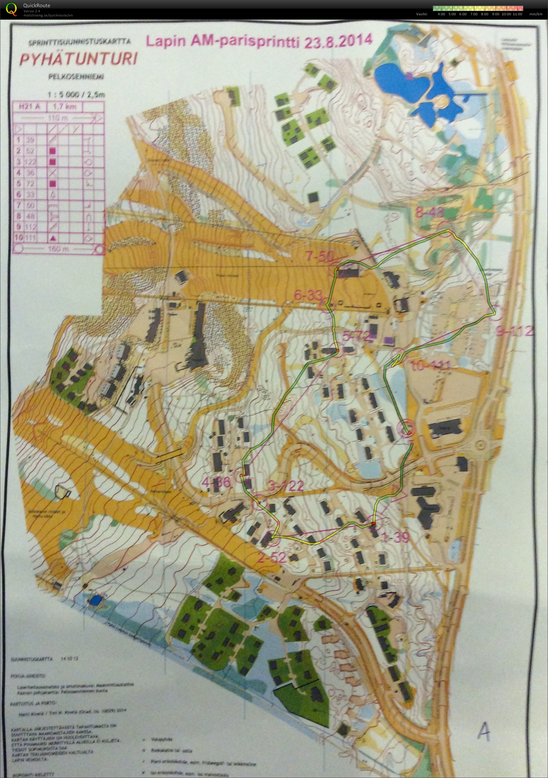 Lapin AM-Sprinttiviesti 2014 (23/08/2014)