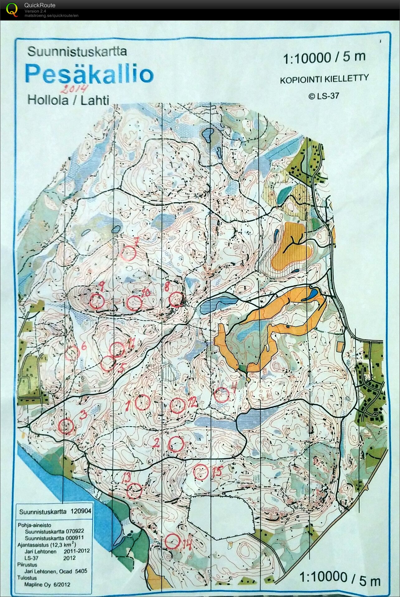 Kiintorastit (05/12/2014)